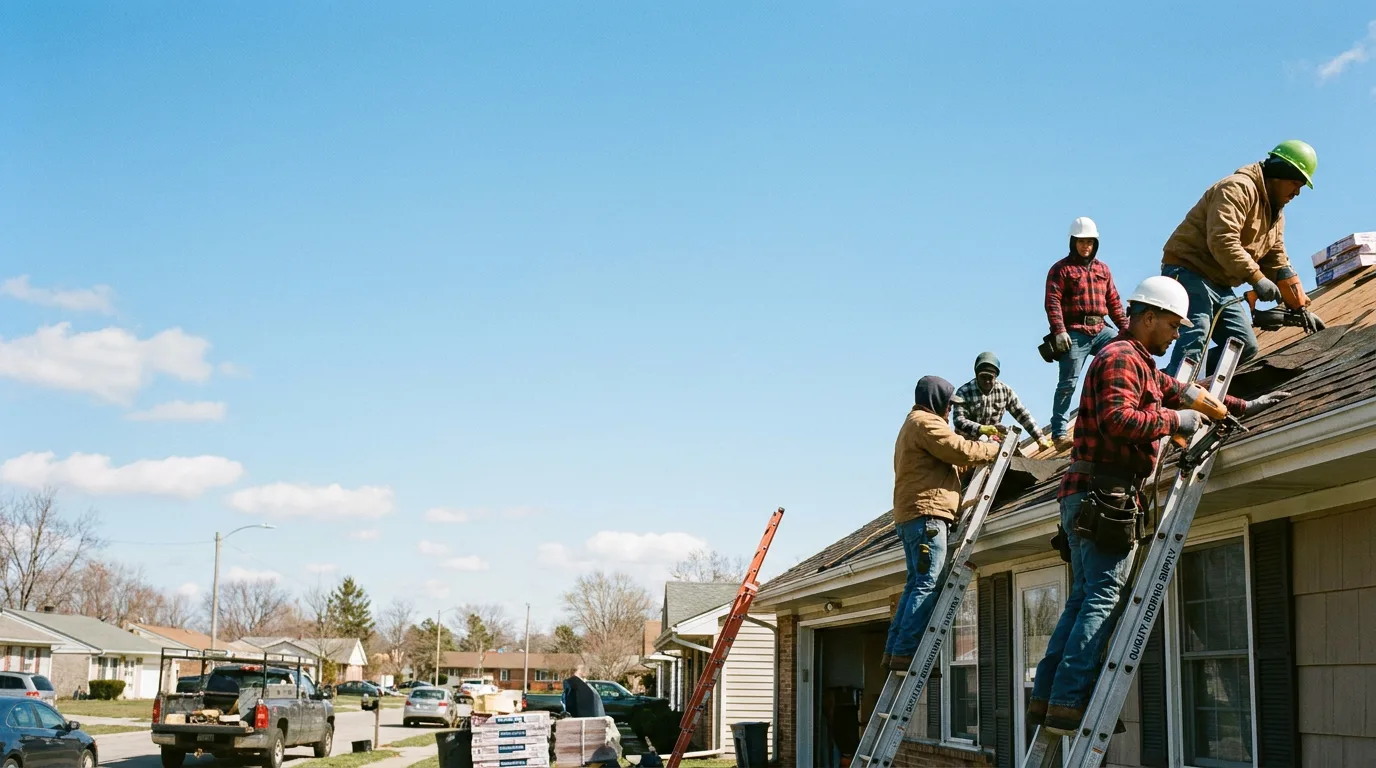 Roofing in Buckner, IL near me